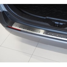 Накладка на задний бампер (Alu-frost, 25-7253) Toyota Rav-4 V (2019-2021)